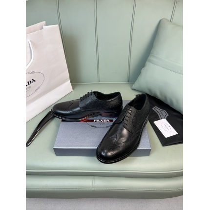 Prada Leather Dress Shoes For Men in 186663