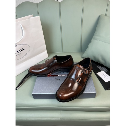 Prada Leather Dress Shoes For Men in 186667