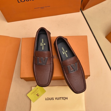Louis Vuitton Leather Loafers For Men in 187004