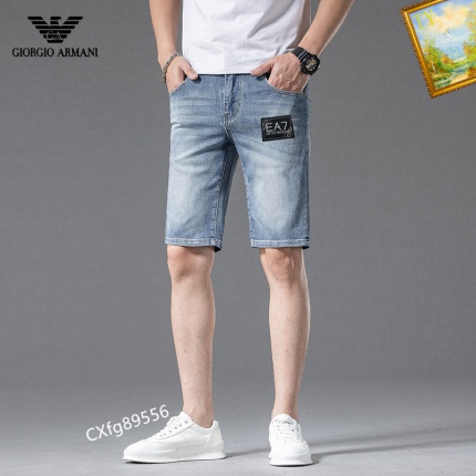 Armani Short Jeans For Men in 188684