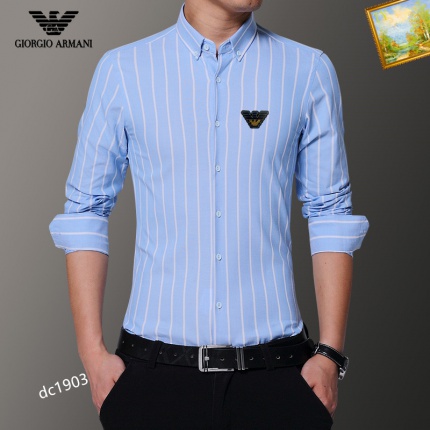 Armani Long-Sleeved Polo Shirts for Men in 188744