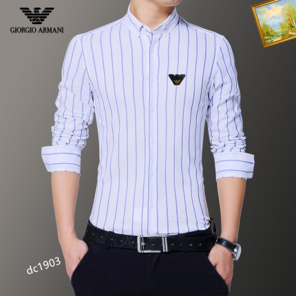 Armani Long-Sleeved Polo Shirts for Men in 188745