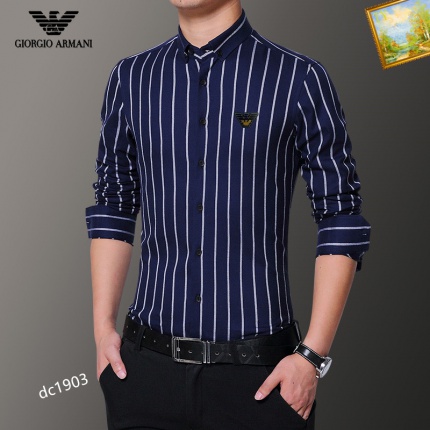 Armani Long-Sleeved Polo Shirts for Men in 188746