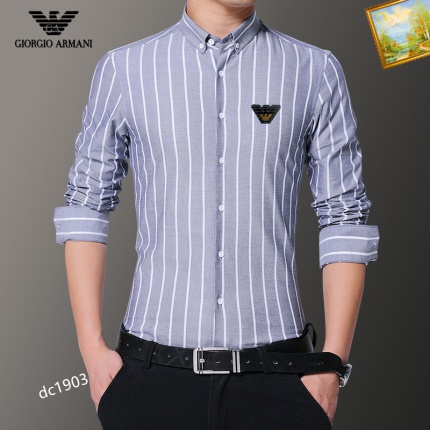 Armani Long-Sleeved Polo Shirts for Men in 188747