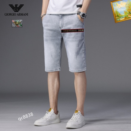 Armani Short Jeans For Men in 189048