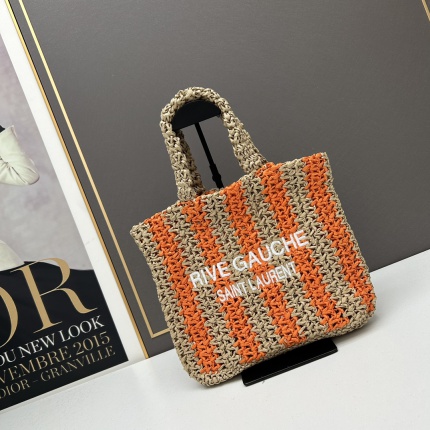 New Arrivals YSL AAA quality Tote Woven Bags in 190609
