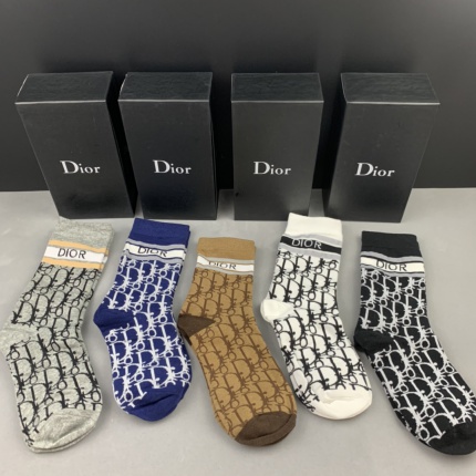 New Arrivals Dior Socks A Pack in 190995