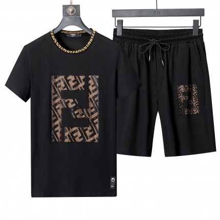 New Arrivals Fendi Short Tracksuits For Men in 191046
