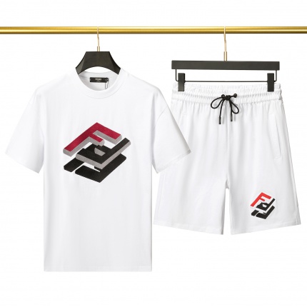 New Arrivals Fendi Short Tracksuits For Men in 191047