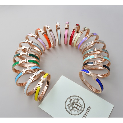 New Arrivals Hermes Brackets H 8mm Width in 191071