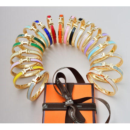 New Arrivals Hermes Brackets H 8mm Width in 191072