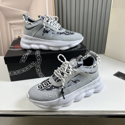 New Arrivals Versace Chain Reaction Sneakers size 36-46 in 191145