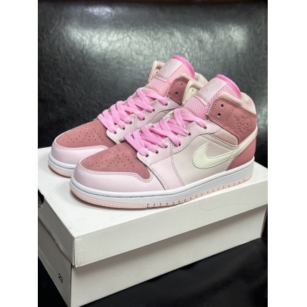 Jordan Air Jordan 1 mid digital pink Sneakers For Women in 191975