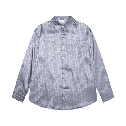 New Arrivals Dior Long Sleeve Shirts For Men in 192216