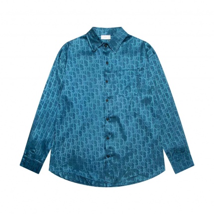 New Arrivals Dior Long Sleeve Shirts For Men in 192217