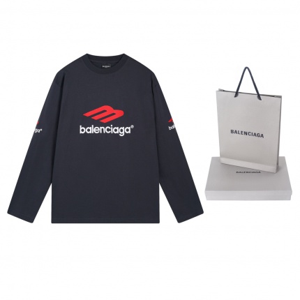 New Arrivals Balenciaga Long Sleeve T-Shirts Size XS-L in 192234