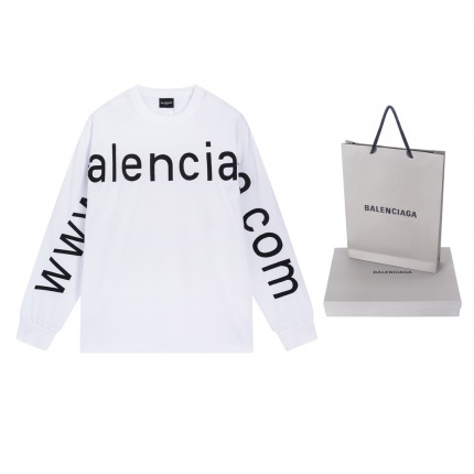 New Arrivals Balenciaga Long Sleeve T-Shirts Size XS-L in 192235