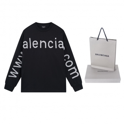 New Arrivals Balenciaga Long Sleeve T-Shirts Size XS-L in 192236