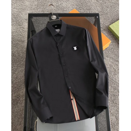 Burberry Long-Sleeved Polo Shirts for Men in 192250