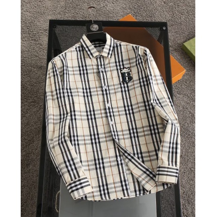 Burberry Long-Sleeved Polo Shirts for Men in 192252