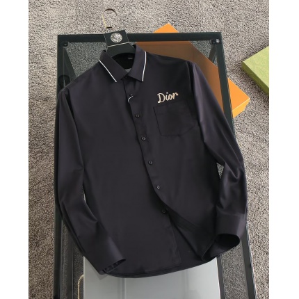 Dior Long Sleeve Polo Shirts for Men in 192270