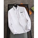 Dior Long Sleeve Polo Shirts for Men in 192271