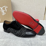 New Arrivals Christian Louboutin Leather Dress Shoes For Men in 192812