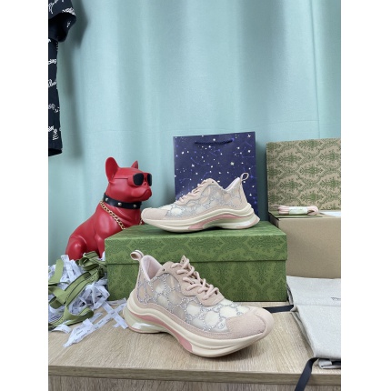 Gucci  Crystal GG Run Sneakers For Women size 35-40 in 193247