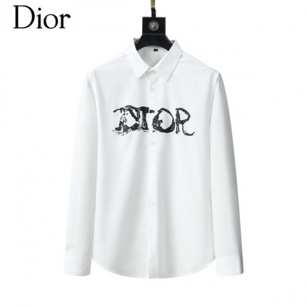 Dior Long Sleeve Polo Shirts for Men in 193680