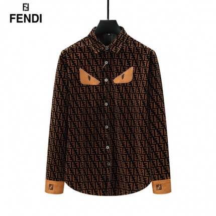 New Arrivals Fendi Thick Shirts For Men in 193701