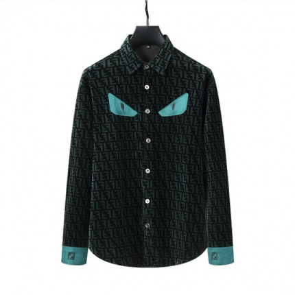 New Arrivals Fendi Thick Shirts For Men in 193702