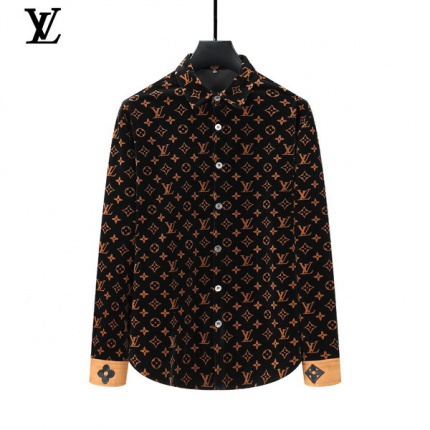 New Arrivals Louis Vuitton Thick Shirts For Men in 193705