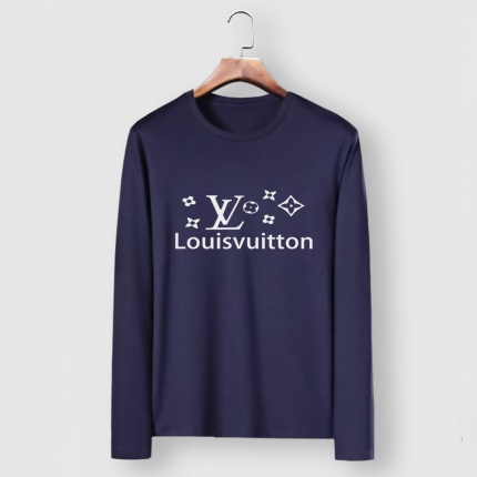 New Arrivals Louis Vuitton Long Sleeve T-shirts For Men in 193999