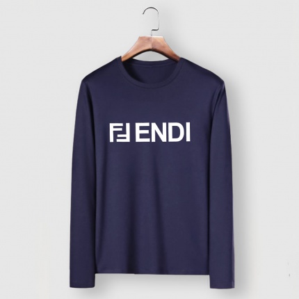 New Arrivals Fendi Long Sleeve T-shirts For Men in 194007