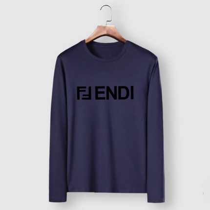 New Arrivals Fendi Long Sleeve T-shirts For Men in 194009