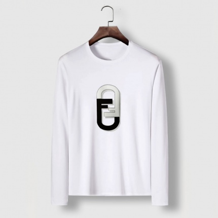 New Arrivals Fendi Long Sleeve T-shirts For Men in 194012