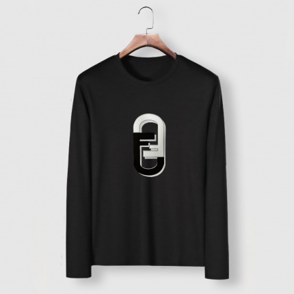 New Arrivals Fendi Long Sleeve T-shirts For Men in 194013