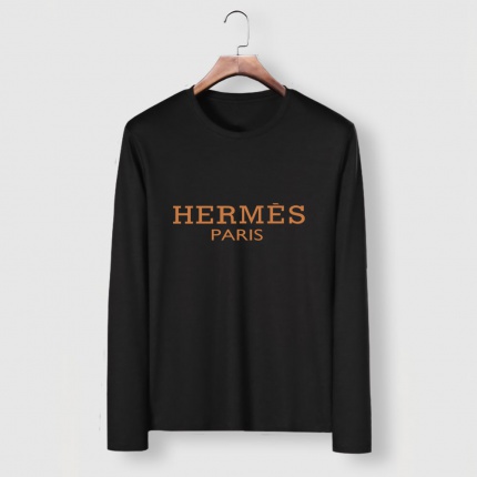 New Arrivals Hermes Long Sleeve T-shirts For Men in 194017