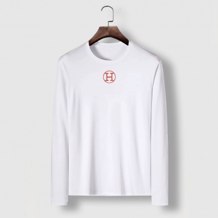 New Arrivals Hermes Long Sleeve T-shirts For Men in 194019
