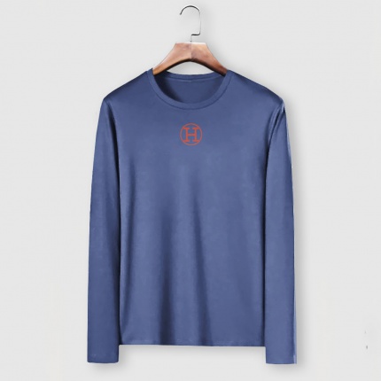 New Arrivals Hermes Long Sleeve T-shirts For Men in 194023
