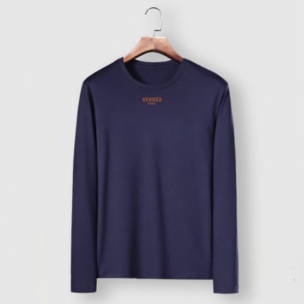 New Arrivals Hermes Long Sleeve T-shirts For Men in 194026