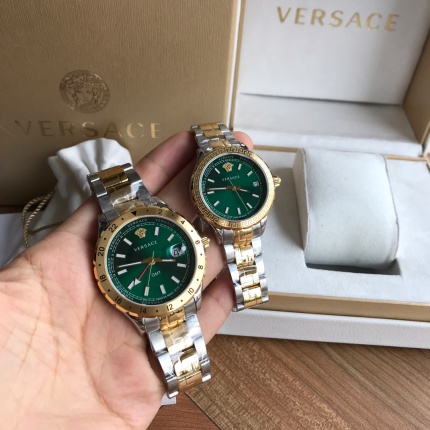 New Arrivals Versace high quality  Couple Watches in 194169
