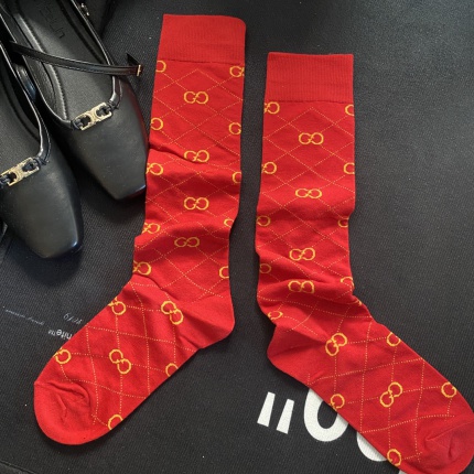 New Year Gucci Socks in red Color in 194242