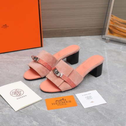 New Arrivals High qualilty Hermes Slippers For Women in 194292