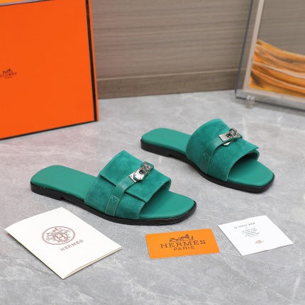 New Arrivals High qualilty Hermes Slippers For Women in 194294
