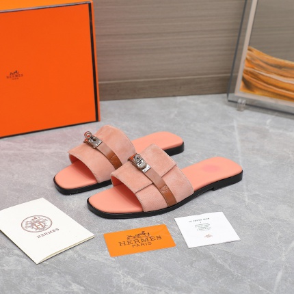 New Arrivals High qualilty Hermes Slippers For Women in 194295