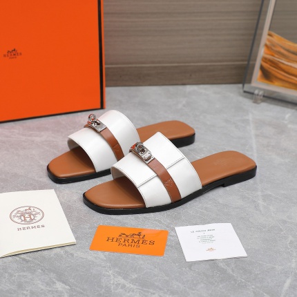 New Arrivals High qualilty Hermes Slippers For Women in 194297