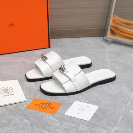 New Arrivals High qualilty Hermes Slippers For Women in 194298