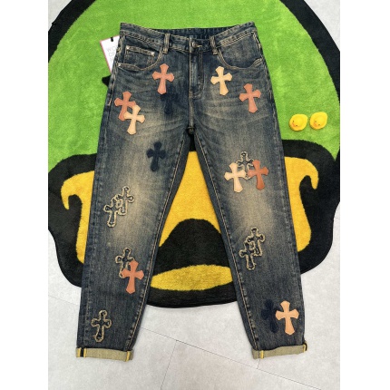New Arrivals Chrome Hearts Jeans For Men in 194359
