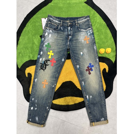New Arrivals Chrome Hearts Jeans For Men in 194360
